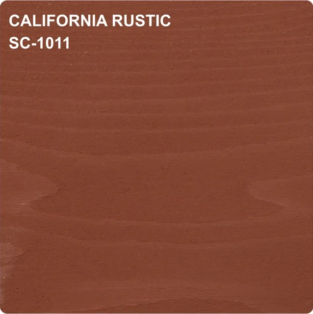 California Rustic SC-1011 stain color sample