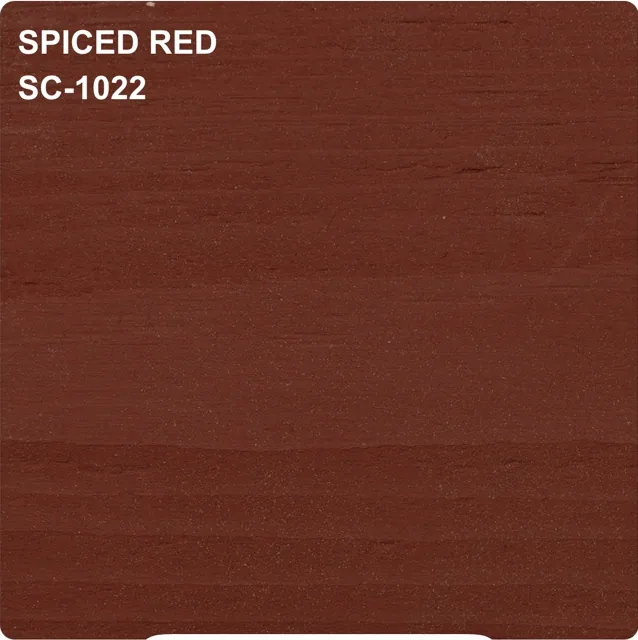 Spiced Red SC-1022 stain color sample