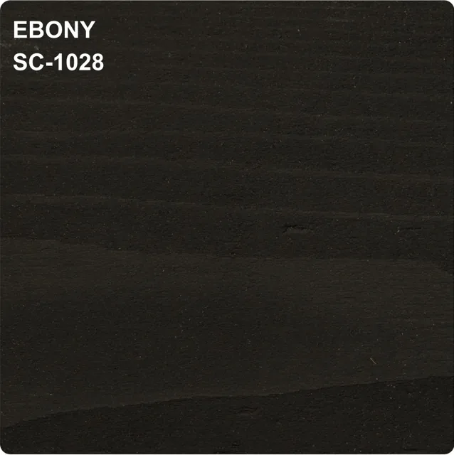 Ebony SC-1028 stain color sample