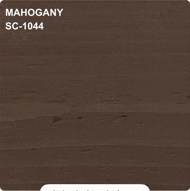 Mahogany SC-1044 stain color sample