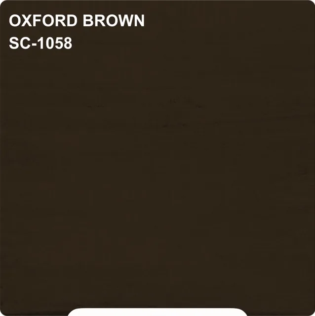 Oxford Brown SC-1058 stain color sample