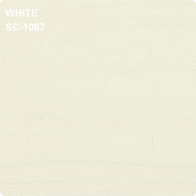 White SC-1087 stain color sample