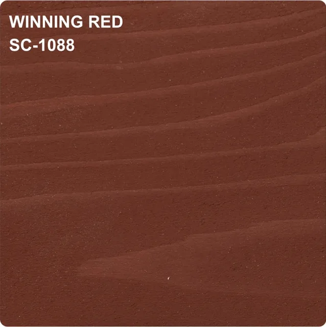 Winning Red SC-1088 stain color sample
