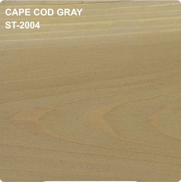 Cape Cod Gray ST-2004 stain color sample