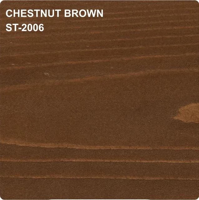 Chestnut Brown ST-2006 stain color sample