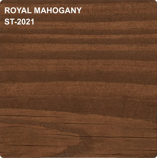 Royal Mahogany ST-2021 stain color sample