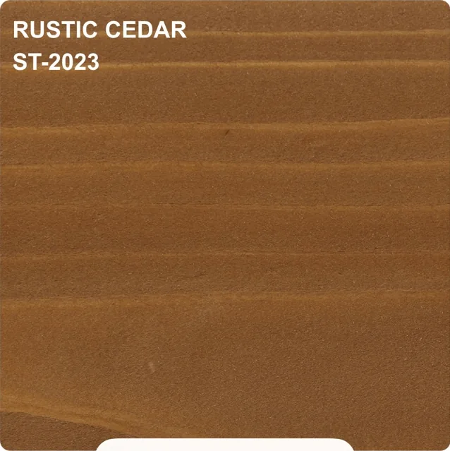 Rustic Cedar ST-2023 stain color sample